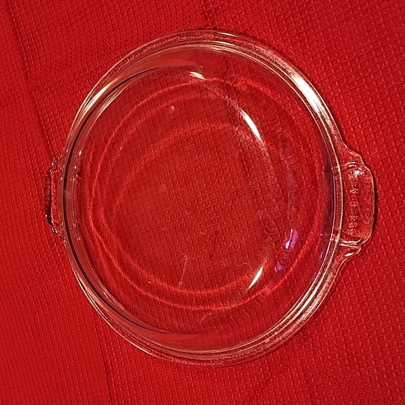 Pyrex Lid/Pie Plate 683 C A V, Raised Rim, - Picture 6 of 7